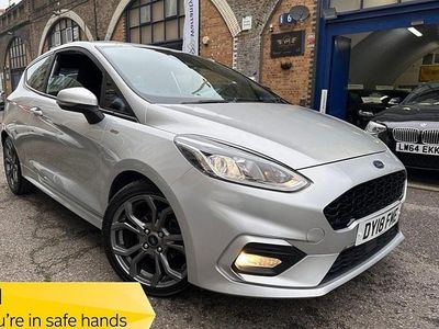Used Ford Fiesta ST-Line 100 HP (73 kW) 2018 Silver Hatchback
