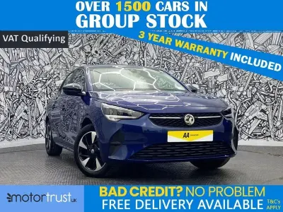 Used Vauxhall Corsa-e 100 kW (136 HP) 2022 Blue Hatchback