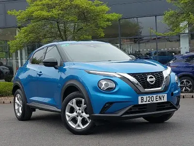Used Nissan Juke N-Connecta 117 HP (86 kW) 2020 Blue SUV