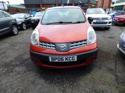 Used Nissan Note SE 109 HP (80 kW) 2006 Orange Hatchback