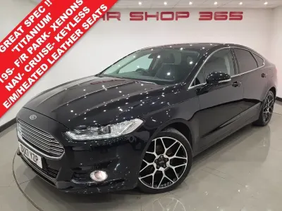 Used Ford Mondeo Titanium 180 HP (132 kW) 2017 Black Hatchback