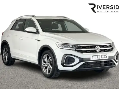 Used VW T-Roc R-line 150 HP (110 kW) 2022 White SUV