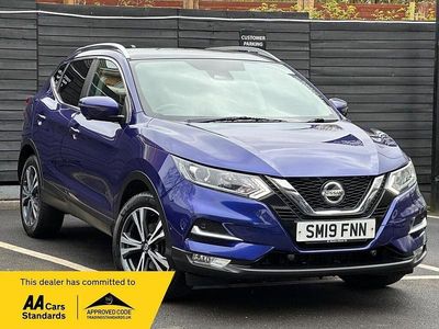 Used Nissan Qashqai N-Connecta 115 HP (84 kW) 2019 Blue SUV