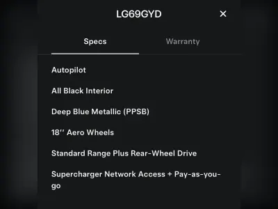 Used Tesla Model 3