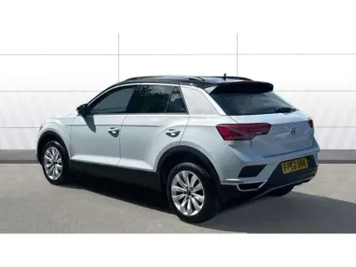 Used VW T-Roc SE 150 HP (110 kW) 2018 Silver SUV