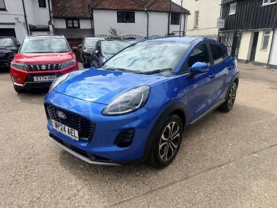 Used Ford Puma Titanium 125 HP (91 kW) 2024 Blue SUV