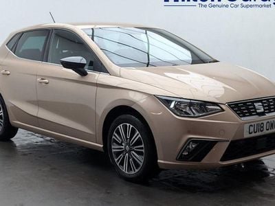 Gold Used 2018 Seat Ibiza XCELLENCE Hatchback | £10,350 (Fair price)