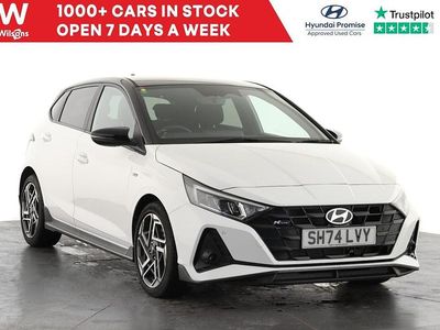 Used Hyundai i20 N Line 90 HP (66 kW) 2024 White Hatchback