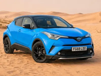 Used Toyota C-HR 122 HP (89 kW) 2018 Blue SUV