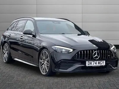 Used Mercedes C43 AMG Premium Plus 421 HP (309 kW) 2024 Obsidian black Estate