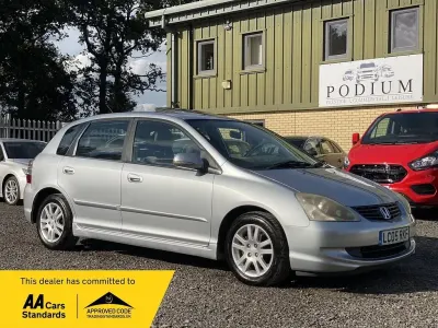 Used Honda Civic Executive 108 HP (79 kW) 2005 Silver Hatchback