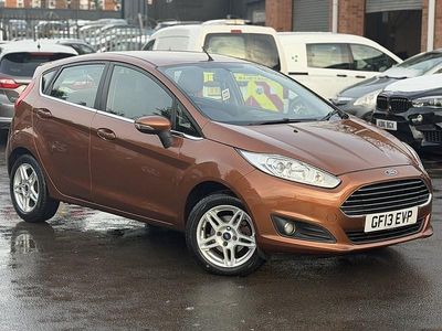 Brown Used 2013 Ford Fiesta Zetec Hatchback | £3,995 (Good price)