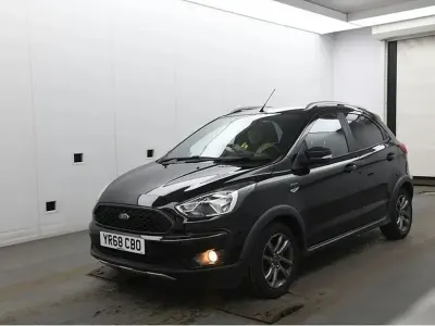Begagnad Ford Ka Plus Active 85 HK (62 kW) 2018 Svart Halvkombi