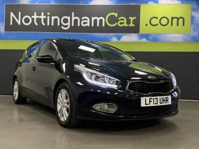 Used Kia Ceed 126 HP (92 kW) 2013 Black Hatchback