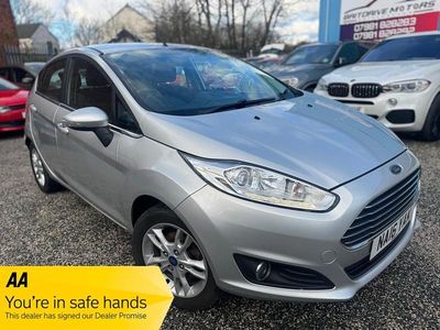 Silver Used 2016 Ford Fiesta Zetec Hatchback | £4,695 (Fair price)