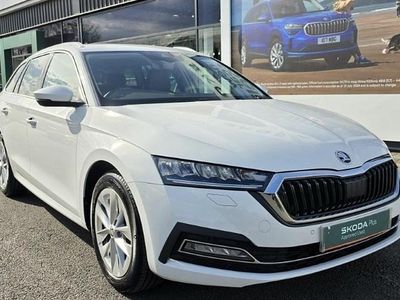 Used Skoda Octavia SE L 116 HP (85 kW) 2023 White Estate