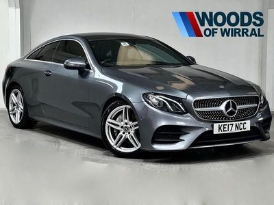 Used Mercedes E220 AMG line 194 HP (142 kW) 2017 Grey Coupe