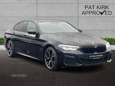 Used BMW 520 M Sport 2021 Black Sedan