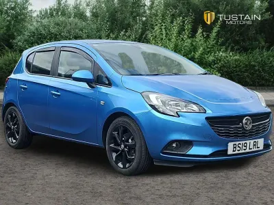 Used Vauxhall Corsa 90 HP (66 kW) 2019 Blue Hatchback
