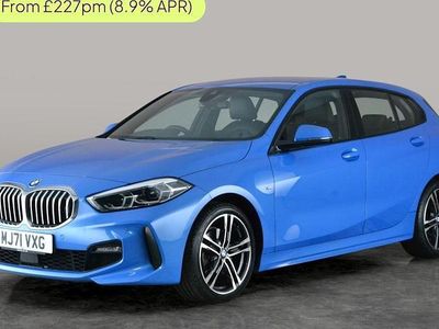 Used BMW 118 M Sport 150 HP (110 kW) 2021 Blue Hatchback