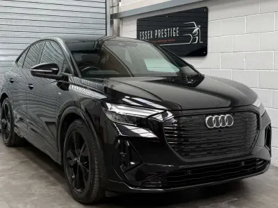 Used Audi Q4 e-tron S-Line 219 kW (299 HP) 2022 Black SUV