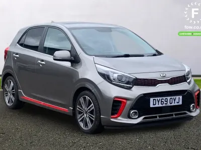 Begagnad Kia Picanto GT-Line S 84 HK (61 kW) 2019 Silver Halvkombi