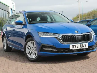 Begagnad Skoda Octavia SE Technology 150 HK (110 kW) 2021 Blå Kombi