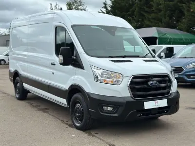 Used Ford Transit Trend 130 HP (95 kW) 2021 White Van