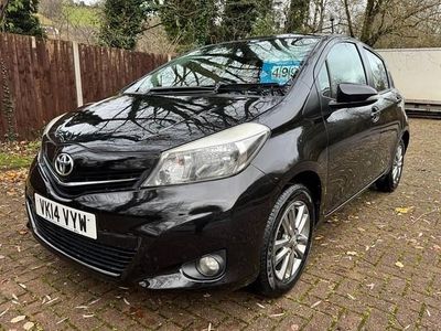 Black Used 2014 Toyota Yaris Hatchback | £4,995 (Fair price)