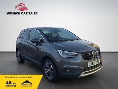 Used Vauxhall Crossland X Elite 83 HP (61 kW) 2019 Grey SUV