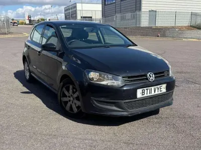 Used VW Polo SE 180 HP (132 kW) 2011 Black Hatchback