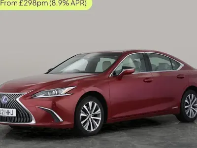 Usado Lexus ES300H 218 CV (160 kW) 2021 Rojo Berlina