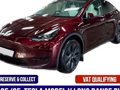 Used Tesla Model Y Long Range RWD 255 kW (347 HP) 2024 Red SUV