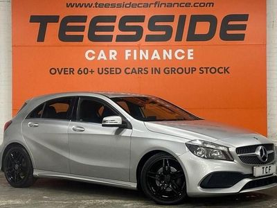 Silver Used 2018 Mercedes A180 AMG line Hatchback | £9,495 (Fair price)