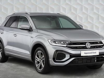 Silver Used 2025 VW T-Roc R-line SUV | £25,950 (Fair price)