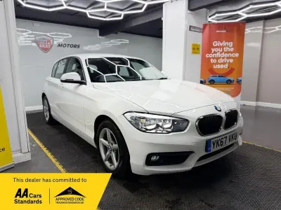 Used BMW 116 Impressive 2017 White Hatchback
