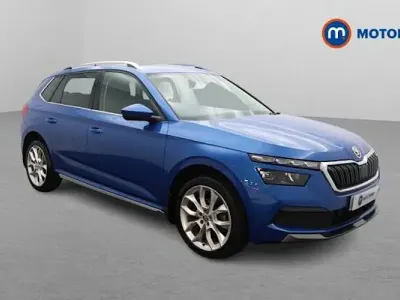 Usado Skoda Kamiq SE L 116 HP (85 kW) 2019 Azul SUV