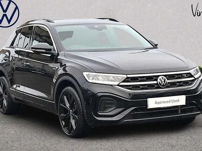 Black Used 2024 VW T-Roc R-line SUV | £23,200 (Fair price)