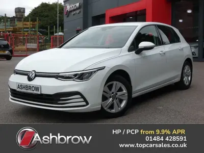 Used VW Golf VIII Life 2022 White Hatchback