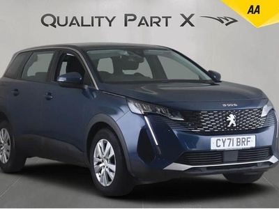 Blue Used 2021 Peugeot 5008 Active Premium Hatchback | £16,180 (Fair price)