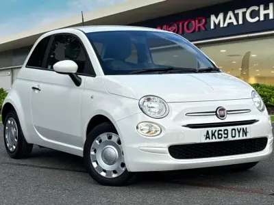 Used Fiat 500 Pop 2019 White Hatchback
