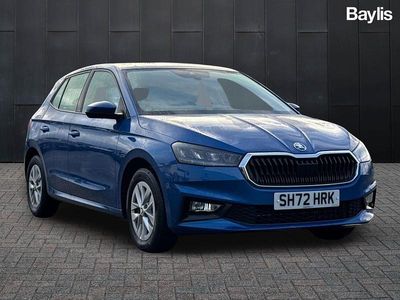 Blue Used 2022 Skoda Fabia Comfort Hatchback | £10,950 (Fair price)