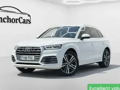 Used Audi Q5 S-Line 252 HP (185 kW) 2018 White SUV