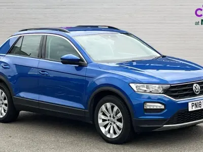 Begagnad VW T-Roc SE 115 HK (84 kW) 2018 Blå SUV