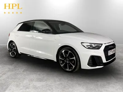 Used Audi A1 Sportback Black Edition 116 HP (85 kW) 2024 White Hatchback