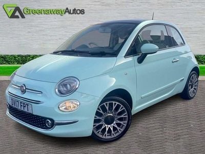Used Fiat 500 Lounge 69 HP (50 kW) 2017 Green Hatchback