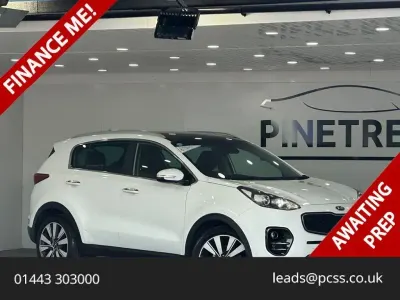 Begagnad Kia Sportage 139 HK (102 kW) 2017 Vit SUV