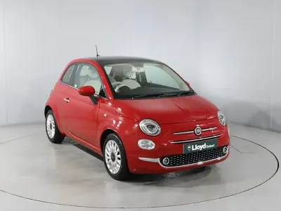 Used Fiat 500 Lounge 69 HP (50 kW) 2018 Red Hatchback