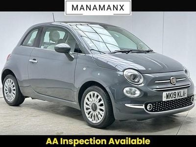 Usado Fiat 500 Lounge 69 HP (50 kW) 2019 Cinzento Citadino