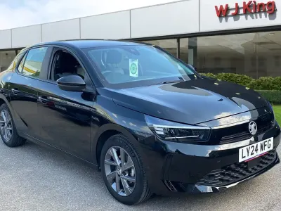 Used Vauxhall Corsa Design Edition 75 HP (55 kW) 2024 Black Hatchback